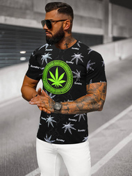 Vīriešu T-krekls Melns OZONEE O/T139/3