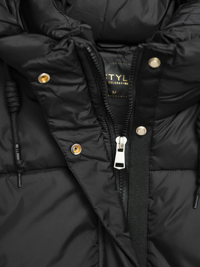 Sieviešu jaka melna OZONEE JS/16M9188/392