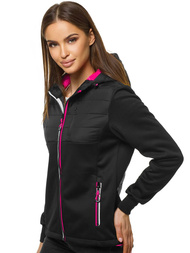 Sieviešu virsjaka melna OZONEE JS/KSW4010