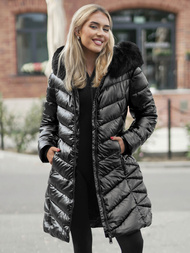 Sieviešu jaka melna OZONEE JS/16M9100/392Z