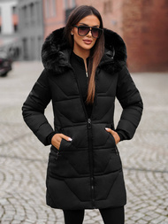 Sieviešu jaka melna OZONEE JS/16M9099/392Z