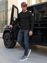 Vīriešu džinsi zili OZONEE O/JK2895AZ