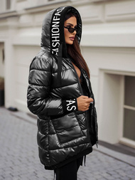 Sieviešu jaka pelēka OZONEE JS/5M3188/105Z