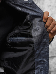 Vīriešu pārejas virsjaka tumši zila OZONEE O/3A178