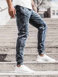 Vīriešu jogger bikses debesu zilas OZONEE JS/KK1027