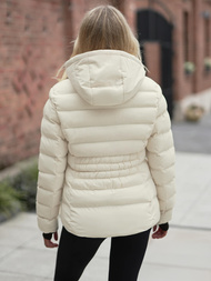 Sieviešu ziemas jaka ecru OZONEE JS/M769/281Z