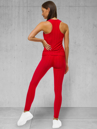 Sieviešu sporta tērps debesu sarkans OZONEE JS/YW88037/5