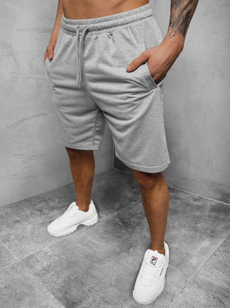 Vīriešu sporta šorti pelēks OZONEE JS/8K100/2