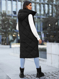 Sieviešu veste melna OZONEE JS/5M3165/392