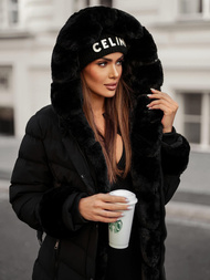 Sieviešu jaka melna OZONEE JS/5M3156/392Z