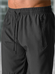 Vīriešu sporta šorti melni OZONEE JS/29K1567/3