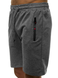 Vīriešu šorti tumši-pelēki OZONEE JS/XW38Z