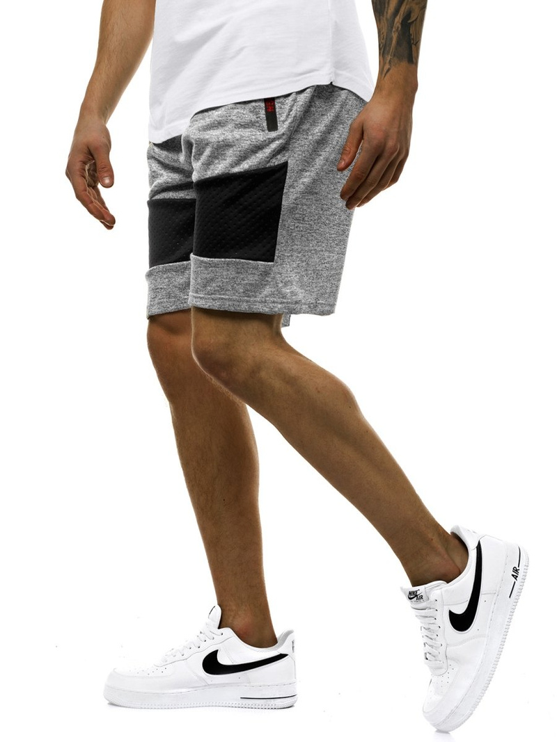 Vīriešu šorti pelēki OZONEE JS/KS2511