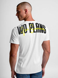 Vīriešu T-krekls balts OZONEE O/T1277/1Z