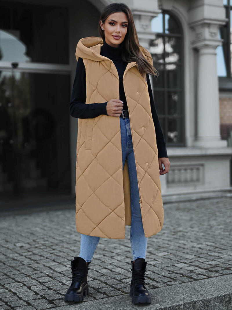 Sieviešu veste camel OZONEE JS/5M3165/84Z