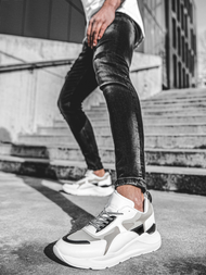 Sneakers balti OZONEE C/625