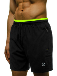 Vīriešu peldbikses melnas OZONEE MAD/4262