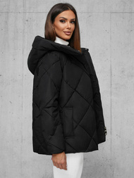 Sieviešu jaka melna OZONEE JS/5M3175/392Z