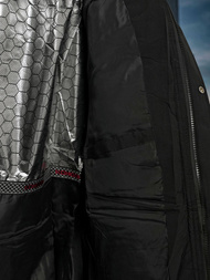 Vīriešu jaka melna OZONEE JS/31M5081/392