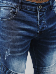 Vīriešu džinsi debesu zili OZONEE NB/MP0028BZ