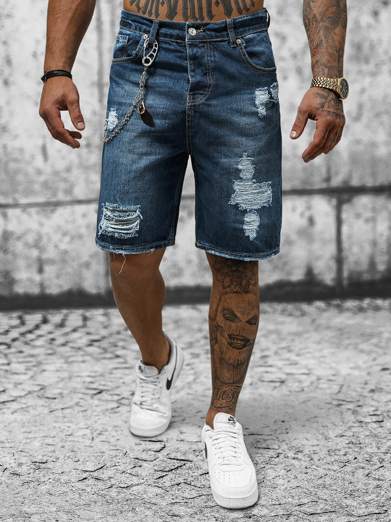 Vīriešu šorti debesu zili OZONEE DP/174