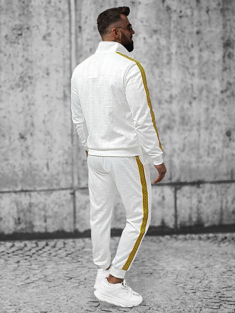 Vīriešu Treniņtērps Balts OZONEE O/3A163