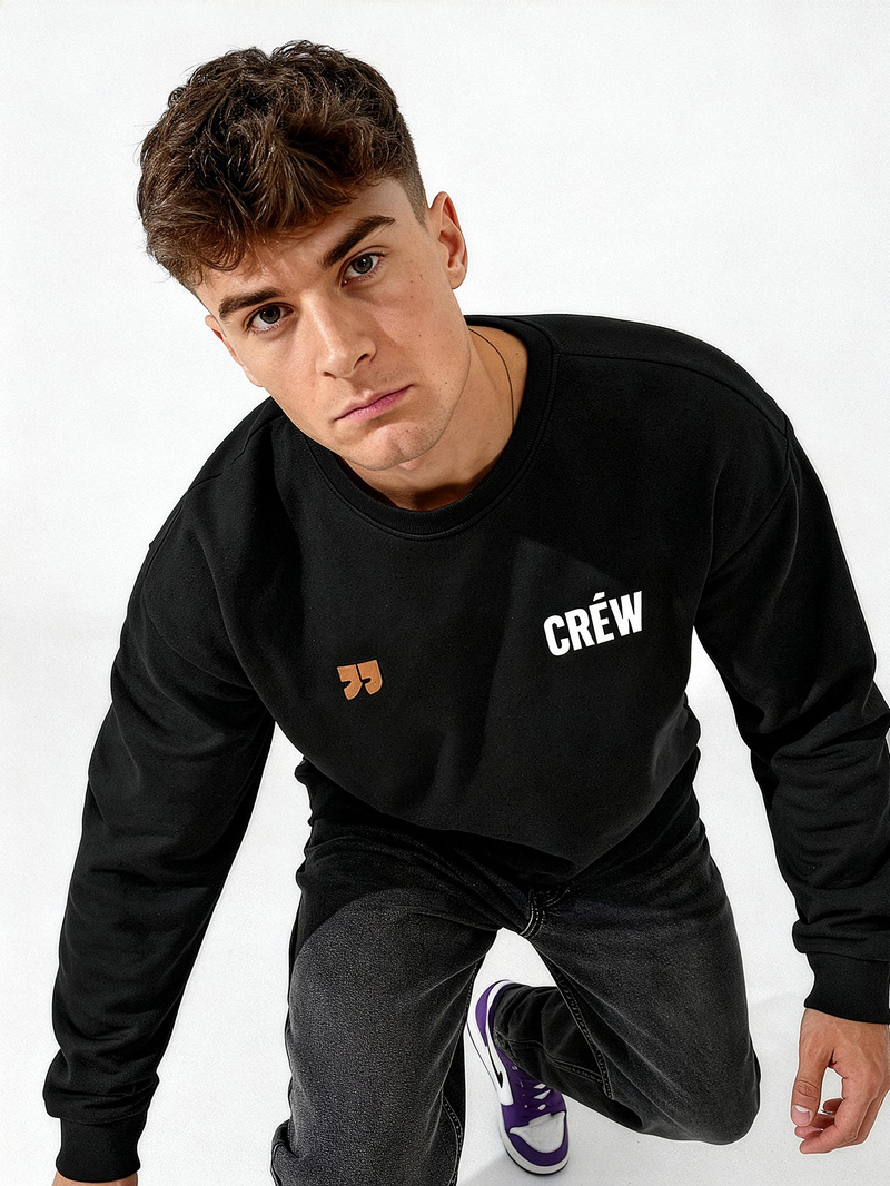 Vīriešu džemperis melns OZONEE JS/65B3917/3Z