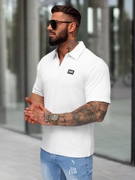 Vīriešu polo krekls balts OZONEE O/YN2/593