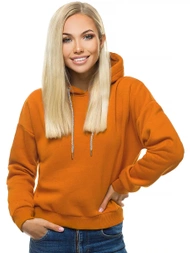 Sieviešu jaka ar kapuci camel OZONEE O/12102