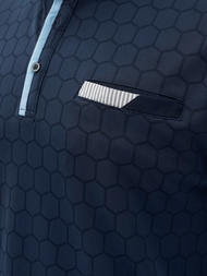 Vīriešu polo krekls tumši zila OZONEE O/QQ923