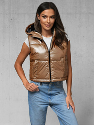 Sieviešu veste zelts OZONEE JS/5M3190/84