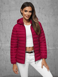 Sieviešu virsjaka bordosarkana OZONEE JS/16M9101/06