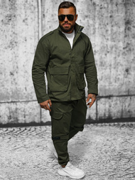 Vīriešu pārejas virsjaka haki OZONEE O/G3035