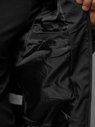 Vīriešu pārejas virsjaka melna OZONEE JS/84M3022/392