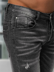 Vīriešu džinsi debesu melni OZONEE NB/MP0070NZ