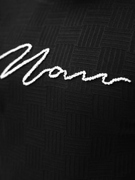 Vīriešu T-krekls Melns OZONEE O/QS11628