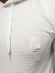 Vīriešu džemperis ar kapuci ecru OZONEE O/TB2272