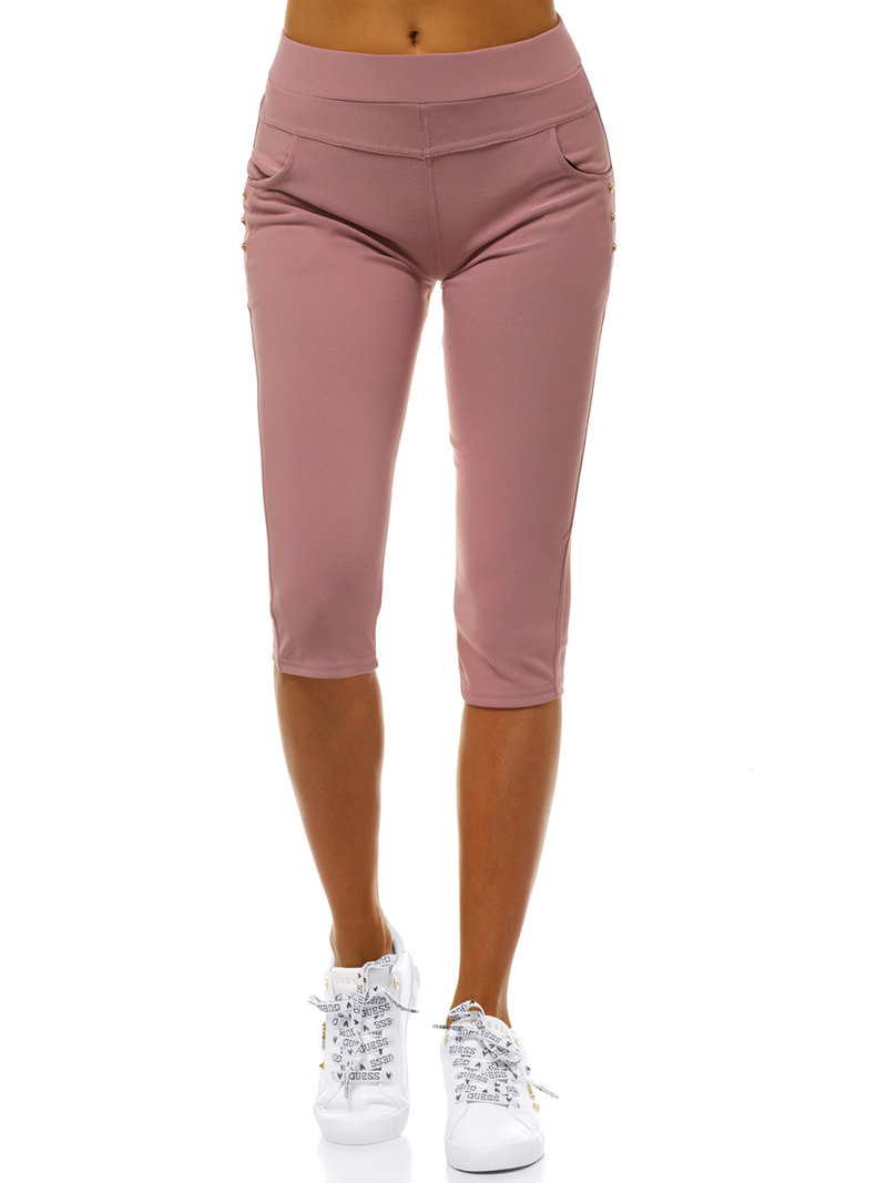 Sieviešu īsi legingi sārti OZONEE JS/1041/A16