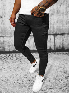 Vīriešu džinsi melni OZONEE E/5348/02