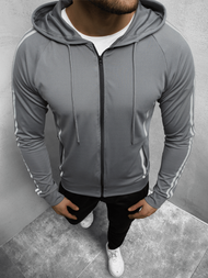 Vīriešu virsjaka pelēka OZONEE JS/M10305