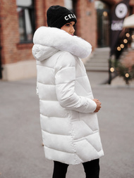 Sieviešu jaka balta OZONEE JS/16M9099/281