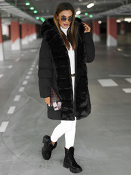 Sieviešu jaka melna OZONEE JS/5M3158/392Z