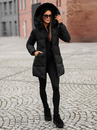 Sieviešu jaka melna OZONEE JS/16M9099/392Z