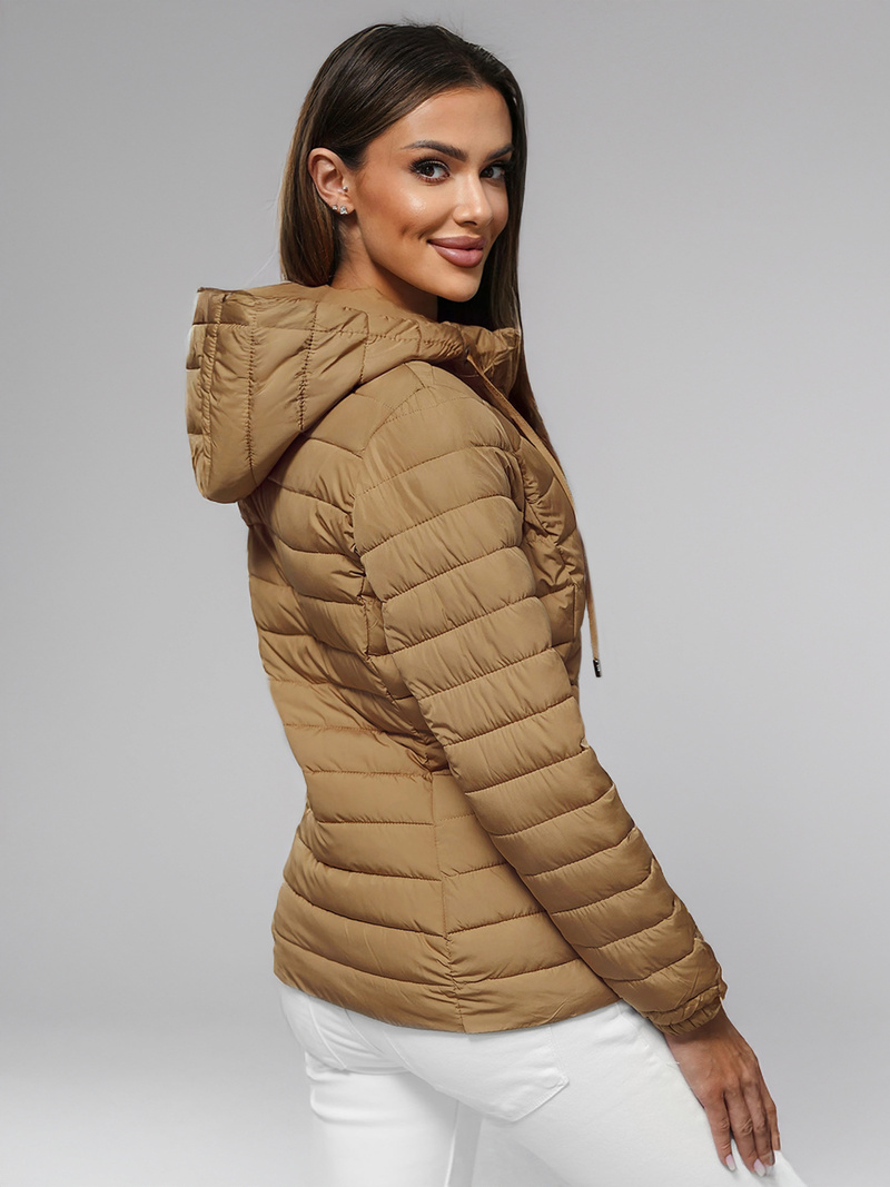 Sieviešu jaka tumši-smilšu OZONEE JS/16M9103/84