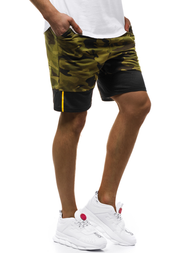 Vīriešu šorti zaļi OZONEE JS/KK300158