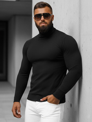 Vīriešu svīteris melns OZONEE NB/MMB600/4Z