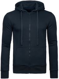 Vīriešu jaka ar kapuci tumši zila OZONEE JS/2008Z
