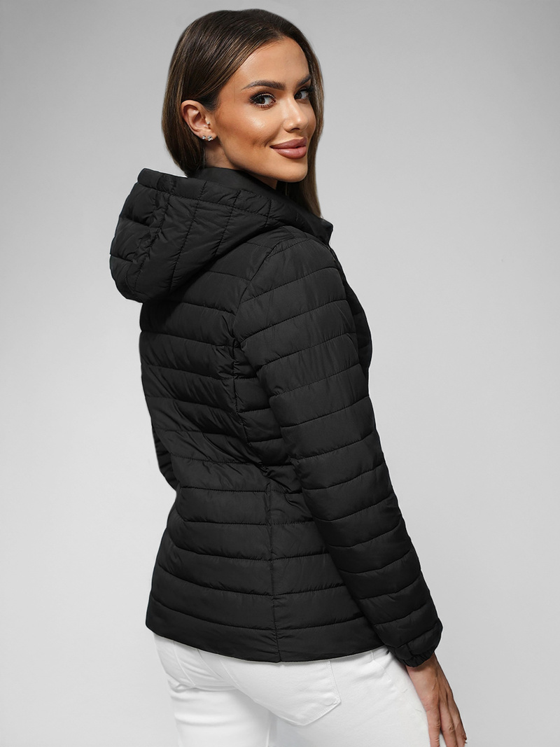 Sieviešu jaka melna OZONEE JS/16M9103/392