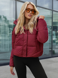 Sieviešu jaka bordosarkans OZONEE JS/16M9188/06Z