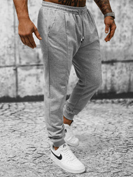 Vīriešu sporta bikses pelēkas OZONEE JS/8K183